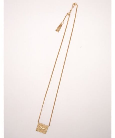 《9/22(火)まで｜12/中旬〜入荷》【 CHIGNO】[0066-779SH] ﾎｰｽｽｸｴｱｺｲﾝﾈｯｸﾚｽ