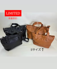 《予約11/3(火)まで｜３月ごろ入荷予定》【 ATELIER BRUGGE 】- LT-82001 - ソフトレザーバッグ 【S】