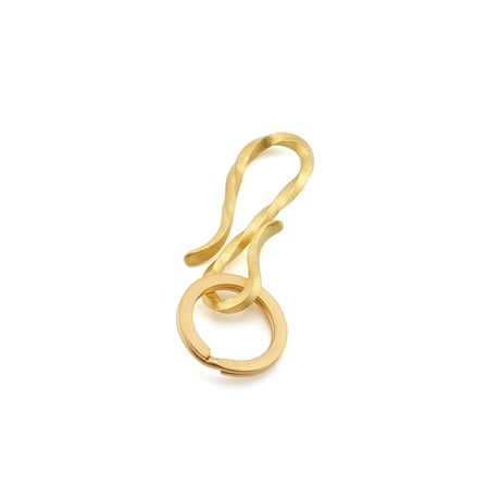 brass key hook (twist) S