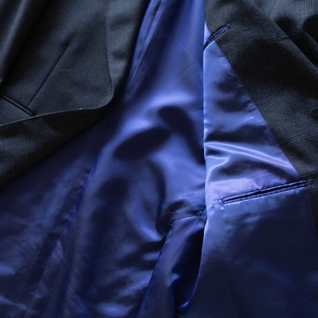 Original Drape Cut / Blue Grey POW Check Jacket