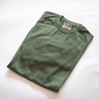William Lockie / Green Cotton Clueneck