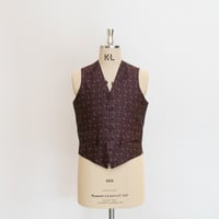 Waistcoat / Bordeaux Paisley
