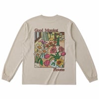 【実は庭師×gui flower】コラボロングTシャツ（beige）受注生産枠＊11月下旬発送
