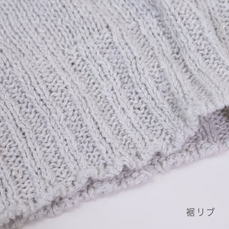 【sof.】シルクリネンニットタンクトップ