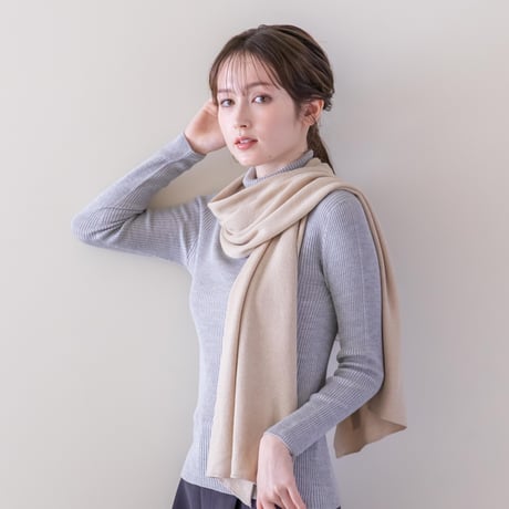 【KOHARU】シルクストール＜メランジ＞