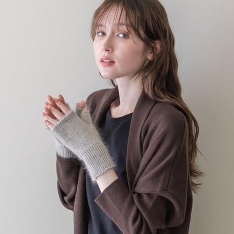【SISIA】シルクモヘアグローブ