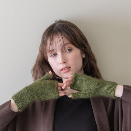 【SISIA】シルクモヘアグローブ