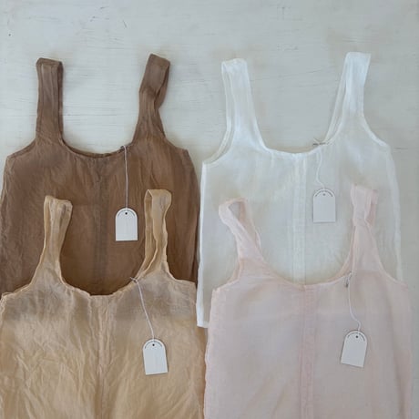 tsukuroite  cotton organdy tote mini