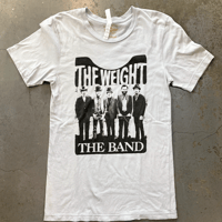 ザ バンド・ザ ウェイト 1968 T-シャツ (ライトブルー) (U.S.A. 中古衣料品)