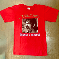 フランク ザッパ・チャンガの復讐 1970 Tシャツ(Bizarre Records) (U.S.A. 中古衣料品)