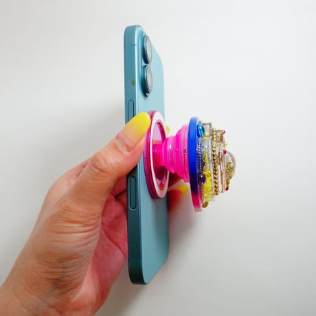 変身スマホグリップ（マグネット式）