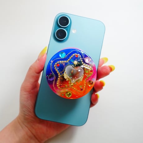 変身スマホグリップ（マグネット式）