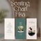 席次表 ܀ リーフレット ‖  Fika｜Wedding seating chart