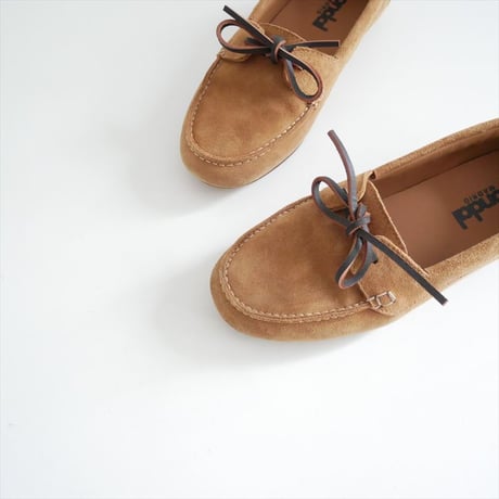 継続販売品 bondal MADRID スエードモカシンシューズ genderless 2608-1217