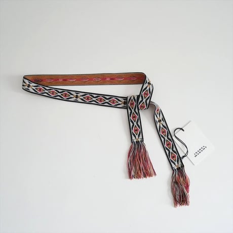 未使用 ISABEL MARANT ETKI バティック柄ベルト CE401CFA-A1B04A 2608-1462