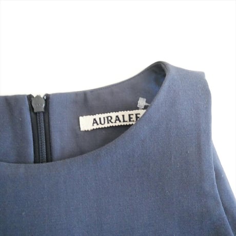 2026AW今季 AURALEE TENSE WOOL DOUBLE CLOTH SLEEVELESS DRESS A26AD03HP 2610-0268