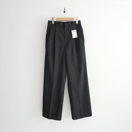 2026 未使用 AURALEE LIGHT WOOL MAX GABARDINE TWO-TUCK SLACKS A26SP09MG 2608-0495