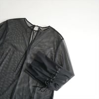 未使用 VERMEIL par iena ドットチュールブラウス 23051938333030 2607-0570