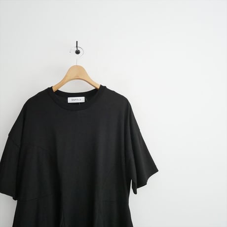 2026AW今季新作・人気完売品 ENFOLD ASYMMETRY SOLID T-SHIRT 300JA480-0081 2608-0979