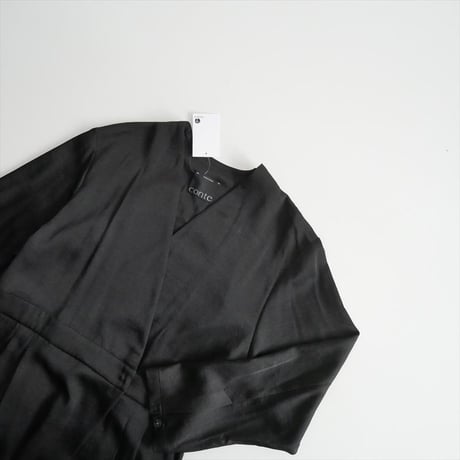 未使用 conte サテン カシュクール オールインワン 85262990005 2610-0575