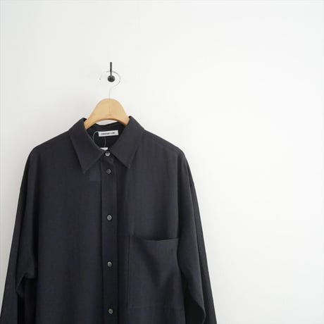 2025AW・人気完売品 DEUXIEME CLASSE同型お取扱い AP STUDIOCotton Sheer Wash シャツ 25050500806030 2608-0192