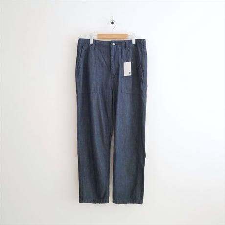継続販売品・人気完売サイズ 45R モンプデニムの908ベイカーパンツ（濃） 50360012 2609-0357