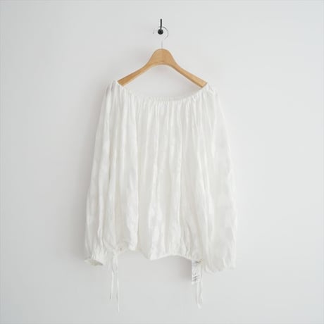 2026SS・人気完売品 未使用 SPICK&SPAN HYU フラワージャガードブラウス 26051200900020 2608-0217