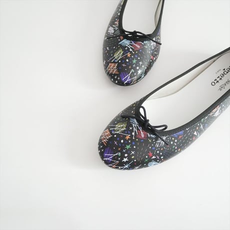 2026 未使用 repetto×Shogo Sekine Cendrillon Haute バレエフラット ラバーソール V4257SHGGRF 2608-1588