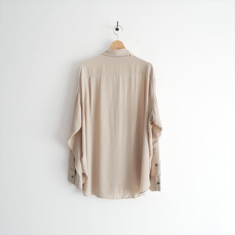 2026AW今季・人気完売品 未使用 Lisiere L'Appartement Cupro Rayon 2way Shirts 26050560510030 2610-0753