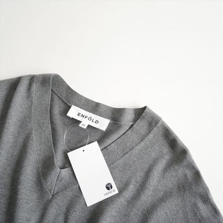 ENFOLD V-NECK PULLOVER 300HA170-1260 2604-1241