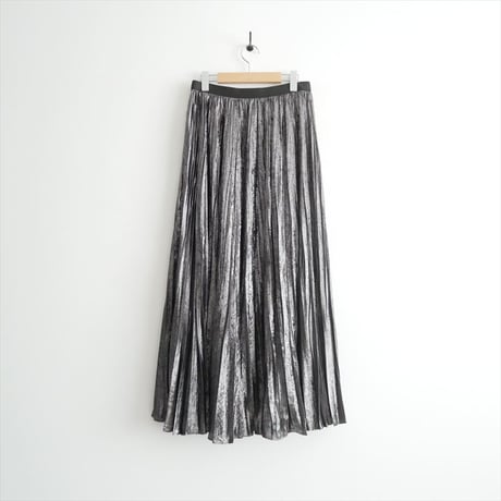 2025AW・人気完売品 未使用 AP STUDIO / ホイルプリーツスカート / 25060586203030 2603-0470