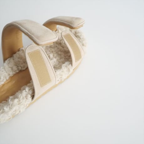 未使用 / L'Appartement購入品 / GIA BORGHINI ジアボルギーニ / DOUBLE STRAP BOA SANDAL サンダル 39 / 2411-0752
