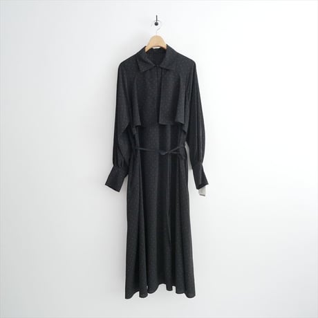 人気完売品 未使用 IENA ドットサッシュワンピース 24040900824140 2606-0469