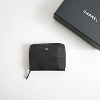 2026 CHANEL リザード エンボス カーフスキン ウォレット 2つ折り AP5389 B25130 94305 2610-0581
