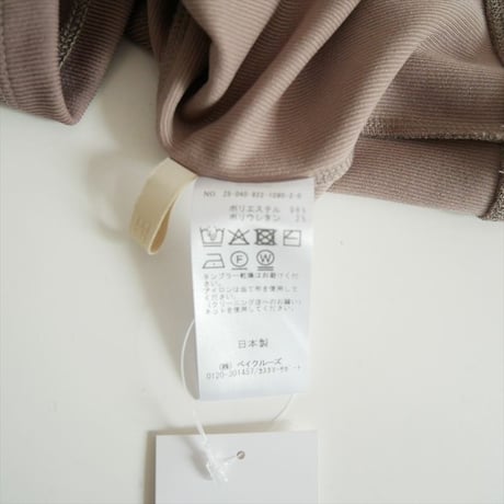 継続販売品 Plage リブタンクワンピース 25040922109020 2607-0865