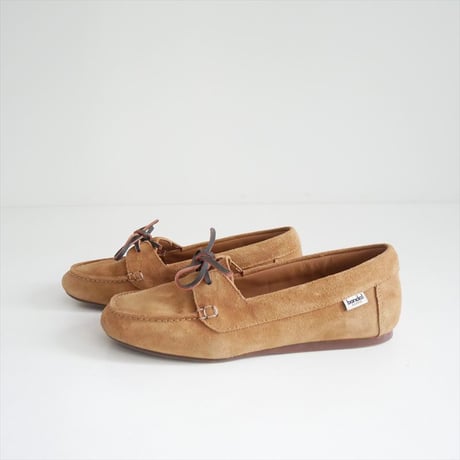 継続販売品 bondal MADRID スエードモカシンシューズ genderless 2608-1217