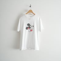 2025SS・人気完売品 6 ROKU BEAUTY&YOUTH MICKEY/Tシャツ 2607-0704