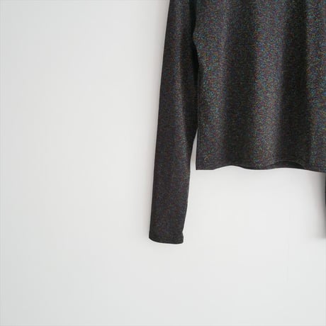 2025 未使用 M TO R / LAME RIB LONG SLEEVE CUTSEWN / MUM25200 2512-0892