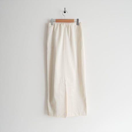 2025AW 未使用 MICA&DEAL サテンタイトスカート 0125102008 2605-2075