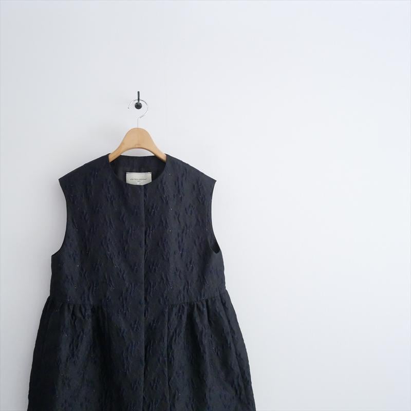 UNITED ARROWS ツートーン ジャガード ベスト 15221992988 2608-
