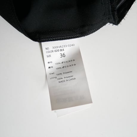 ENFOLD SQUARE DRAPE DRESS 300HA233-0240 2607-1437
