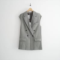 2026 未使用 PHOTOCOPIEU SANDRA  DOUBLE-BREASTED VEST  261SDR 2607-0835