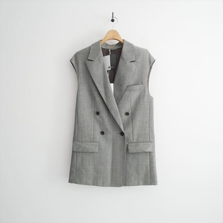 2026 未使用 PHOTOCOPIEU SANDRA  DOUBLE-BREASTED VEST  261SDR 2607-0835