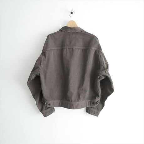 2026AW今季 未使用 6 ROKU BEAUTY&YOUTH別注 Lee ZIP UP BLOUSON BROWN/ジャケット 86665000124 2610-0929