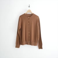 2025AW・人気完売品 DEUXIEME CLASSE / FF30 TODAY クルーネックカーディガン / 25080520405030 2603-0128