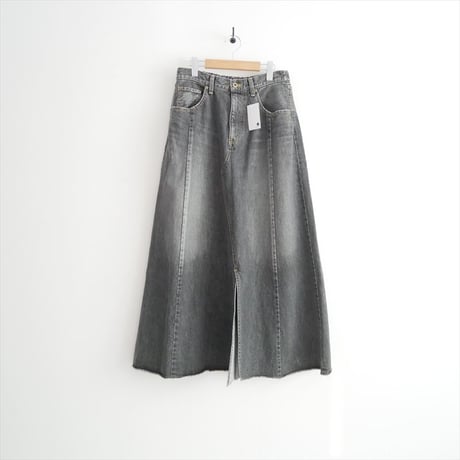 2025AW・人気完売品 journal standard luxe 13OZデニム スウィッチスカート（BLK） 25060440221040 2610-0048
