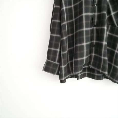 2025SS・人気完売品 未使用 L'Appartement別注 REMI RELIEF CHECK 2 WAY SHIRT 25050570003110 2608-0949