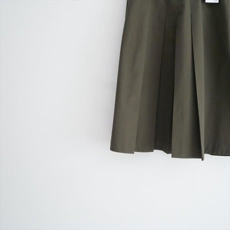 MARGARET HOWELL / FINE WOOL COTTON TWILL SKIRT / 578-3232005 2602-0909