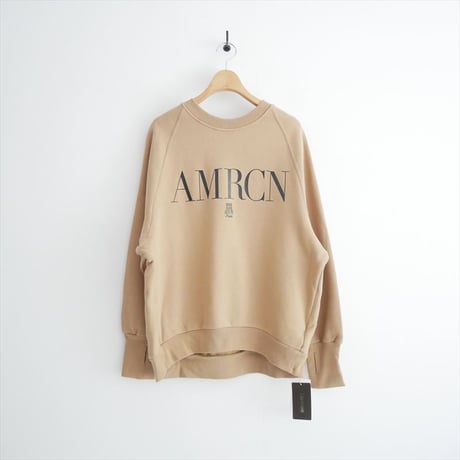 人気完売品 未使用 L'Appartement別注 AMERICANA / CREW NECK SWEAT / 24070570005630 2603-1084