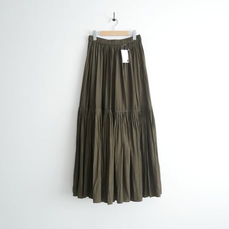 2025・人気完売品 DEUXIEME CLASSE Gather Maxi スカート 25060500202030 2604-2041